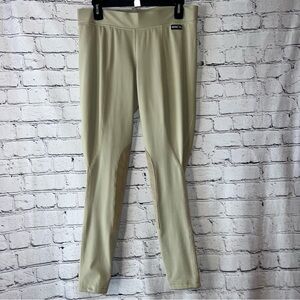 Kerrits Women’s Performance Knee Patch Pocket Riding Tights in Khaki Size XL